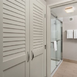 Typical Pair Swing Closet Wood Louver Door