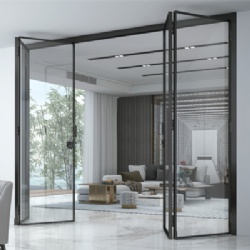 Bifold Aluminum and Glass Door