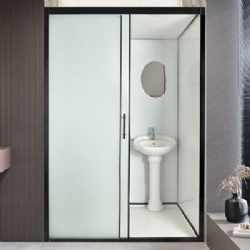 Frosted Glass Shower Door